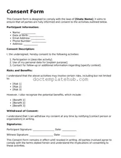 Official Consent Form