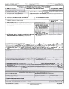 Fill Your Dd 214 Form