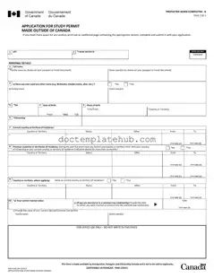 Fill Your Imm 1294 Form