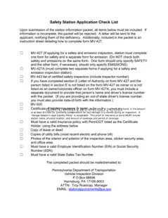 Fill Your Mv 427 Penndot Form