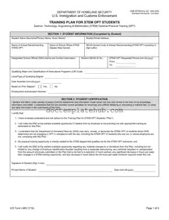 Fill Your ICE I-983 Form